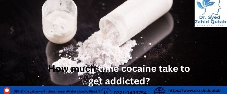 How much time cocaine take to get addicted